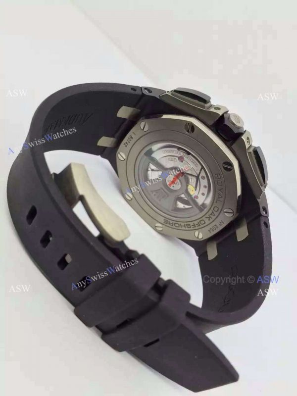 Fake Audemars Piguet Watch Swiss 3126 Black The carbon fiber Black Rubber Fake Audemars Piguet Watch Swiss 3126 Black The carbon fiber Black Rubber