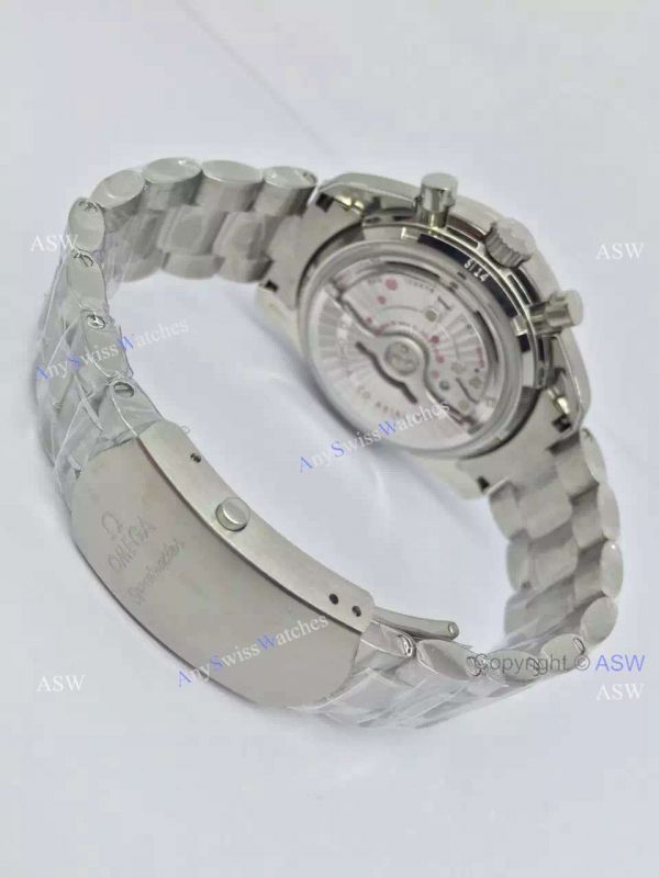 Copy Swiss Omega Speedmaster Watch SS Blue Chronograph 9300 Copy Swiss Omega Speedmaster Watch SS Blue Chronograph 9300