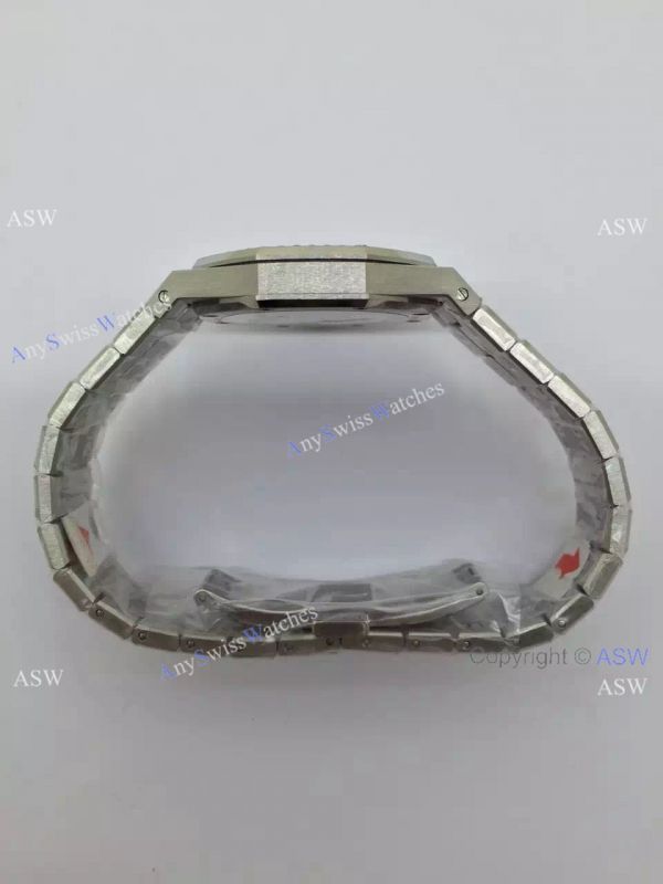 Swiss Fake Audemars Piguet Royal Oak Diamond Bezel Brown Dial Watch Swiss Fake Audemars Piguet Royal Oak Diamond Bezel Brown Dial Watch