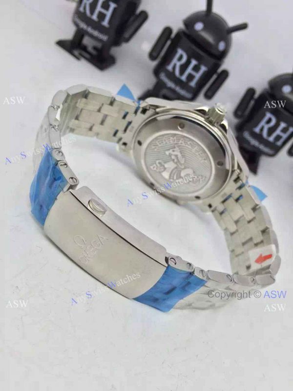 Grade 1A Omega Replica Watches James Bond Blue Ceramic Blue Dial Grade 1A Omega Replica Watches James Bond Blue Ceramic Blue Dial
