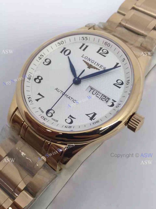 Copy Swiss Longines Master Collection Watch Chronograph Yellow Gold Copy Swiss Longines Master Collection Watch Chronograph Yellow Gold