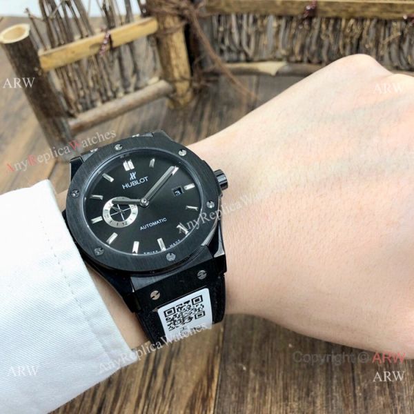 Copy Hublot Classic Fusion Black Case Automatic Watches 42mm Copy Hublot Classic Fusion Black Case Automatic Watches 42mm