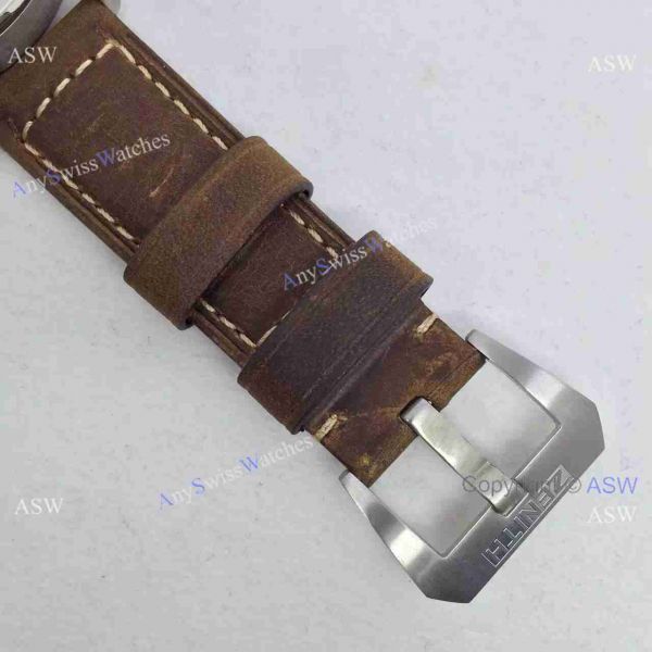 Swiss Knockoff Zenith Pilot Watch Brown Leather Swiss Knockoff Zenith Pilot Watch Brown Leather