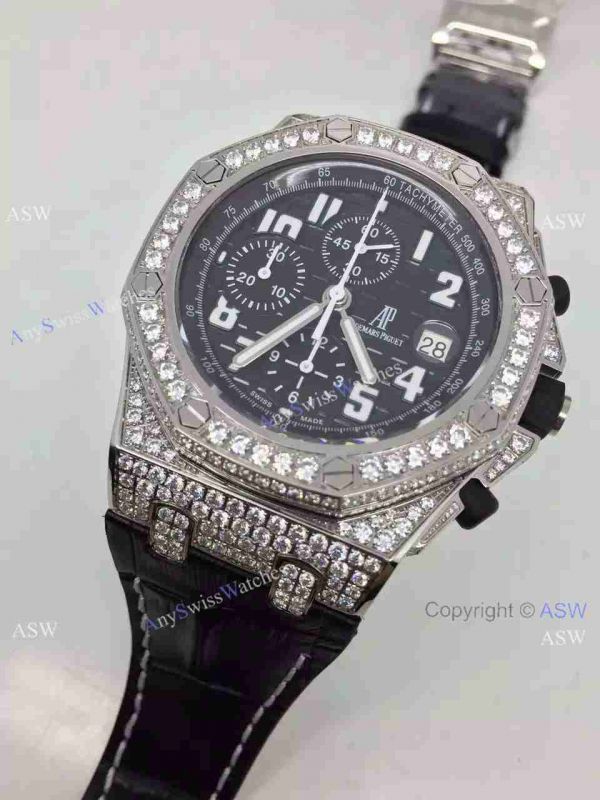 Replica Swiss Audemars Piguet Watch Diamond case Replica Swiss Audemars Piguet Watch Diamond case
