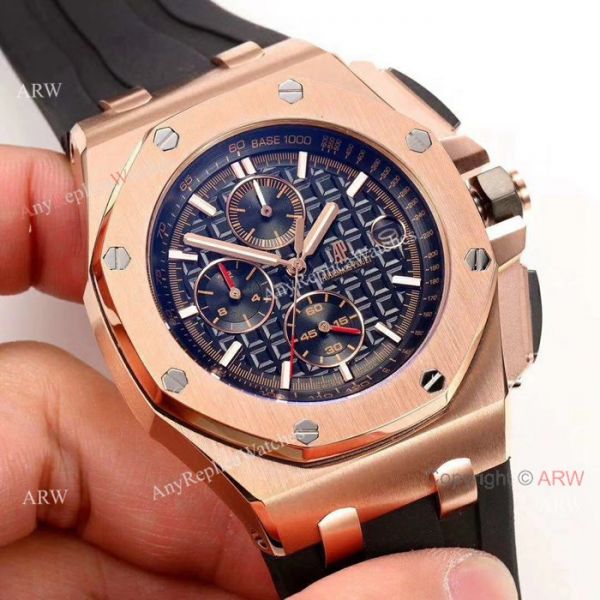 Replicas Audemars Piguet Royal Oak Offshore 44mm Watch Dark Blue Face Replicas Audemars Piguet Royal Oak Offshore 44mm Watch Dark Blue Face