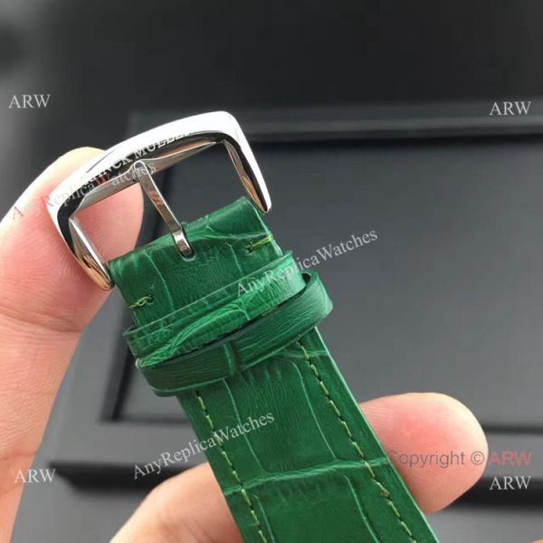 Franck Muller Master Square SS Green Leather Copy Watch Franck Muller Master Square SS Green Leather Copy Watch