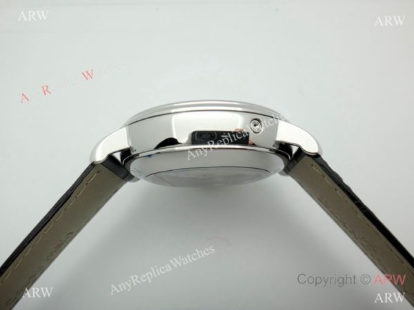 Copy Blancpain Moonphase and Perpetual Calendar Watch White Dial Black Leather Band Copy Blancpain Moonphase and Perpetual Calendar Watch White Dial Black Leather Band