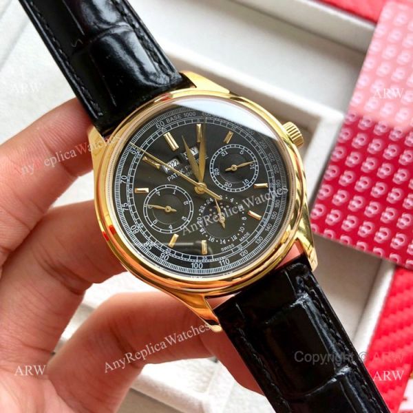 Swiss Copy Patek Philippe Base 1000 Rose Gold Watches with Moonphase Swiss Copy Patek Philippe Base 1000 Rose Gold Watches with Moonphase