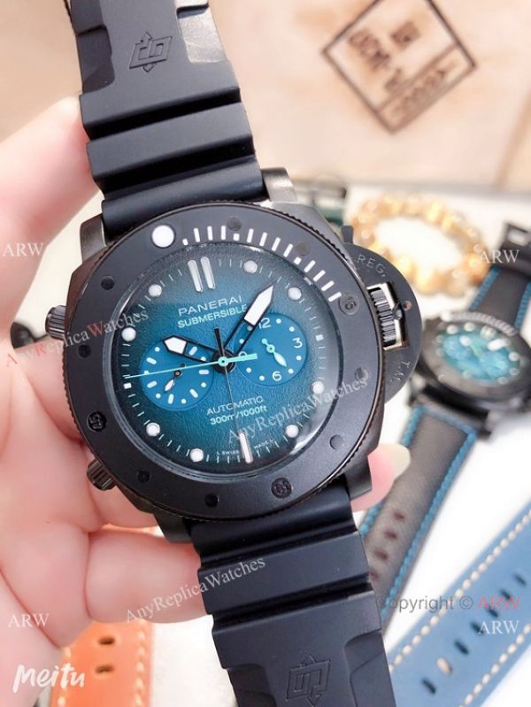 Replica Panerai PAM 983 Luminor Submersible Chrono Guillaume Nery Edition Watch Blue Dial Replica Panerai PAM 983 Luminor Submersible Chrono Guillaume Nery Edition Watch Blue Dial