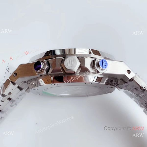 Swiss Grade 1 Copy Audemars Piguet Royal Oak Chronograph 41mm Watch Gray Face Swiss Grade 1 Copy Audemars Piguet Royal Oak Chronograph 41mm Watch Gray Face