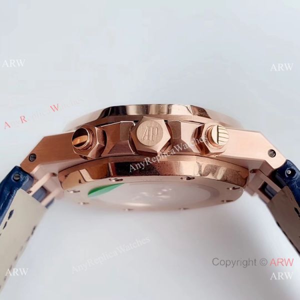 BF Factory Audemars Piguet Royal Oak 26331or Copy Watch Rose Gold Blue Face BF Factory Audemars Piguet Royal Oak 26331or Copy Watch Rose Gold Blue Face