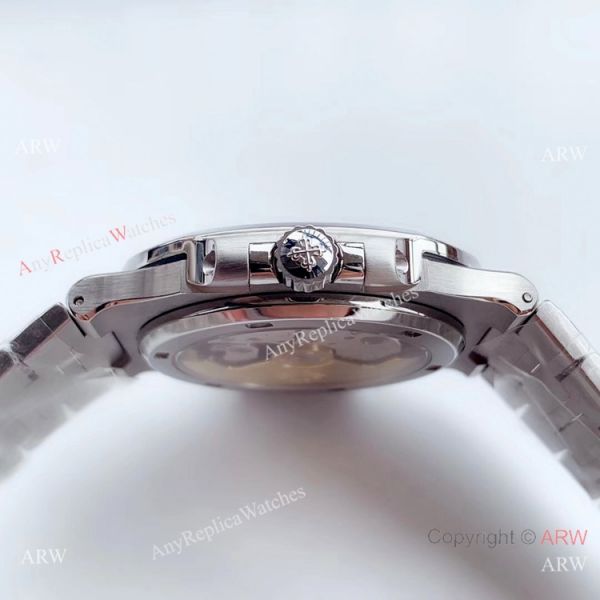 (GR) Swiss Grade Replica Patek Philippe Nautilus Cal 324 Watch Stainless Steel Gray Dial (GR) Swiss Grade Replica Patek Philippe Nautilus Cal 324 Watch Stainless Steel Gray Dial