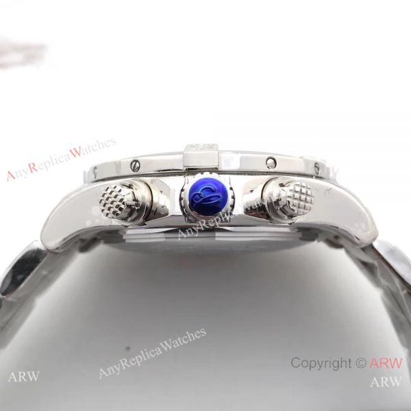 (GF)Replica Breitling Super Avenger II Stainless Steel Black Arabic Watch 7750 (GF)Replica Breitling Super Avenger II Stainless Steel Black Arabic Watch 7750