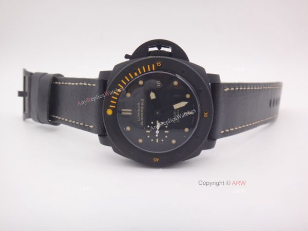 Panerai Luminor Submersible Ceramica PAM508 Replica Watch Brown Markers Panerai Luminor Submersible Ceramica PAM508 Replica Watch Brown Markers