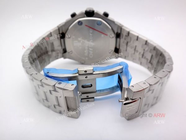Audemars Piguet Replica Watch Black Chronograph Stainless Steel Audemars Piguet Replica Watch Black Chronograph Stainless Steel