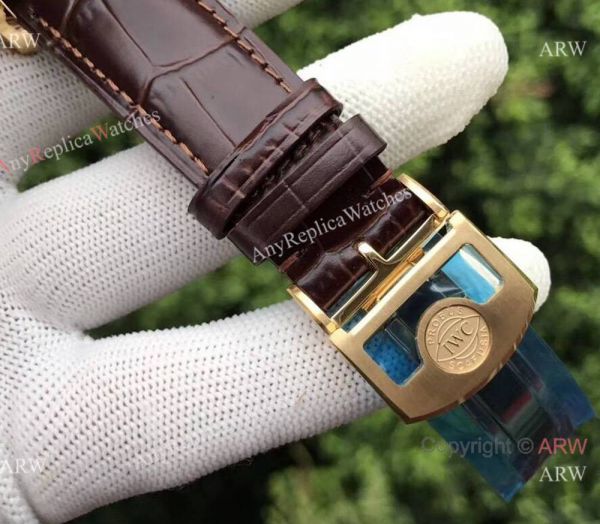 Fake IWC Portugieser Annual Calendar 7 days 44.2mm Watch Gold Case White Dial Fake IWC Portugieser Annual Calendar 7 days 44.2mm Watch Gold Case White Dial
