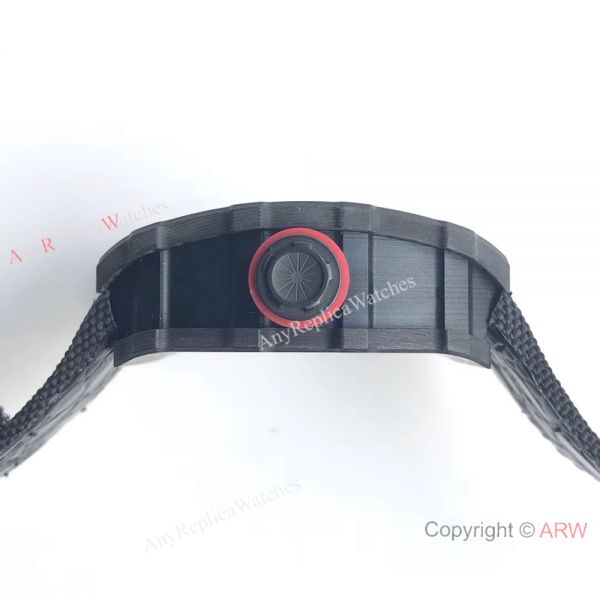 AAA Richard Mille Rafael Nadal Carbon Case Black Nylon watch RM35-01 AAA Richard Mille Rafael Nadal Carbon Case Black Nylon watch RM35-01