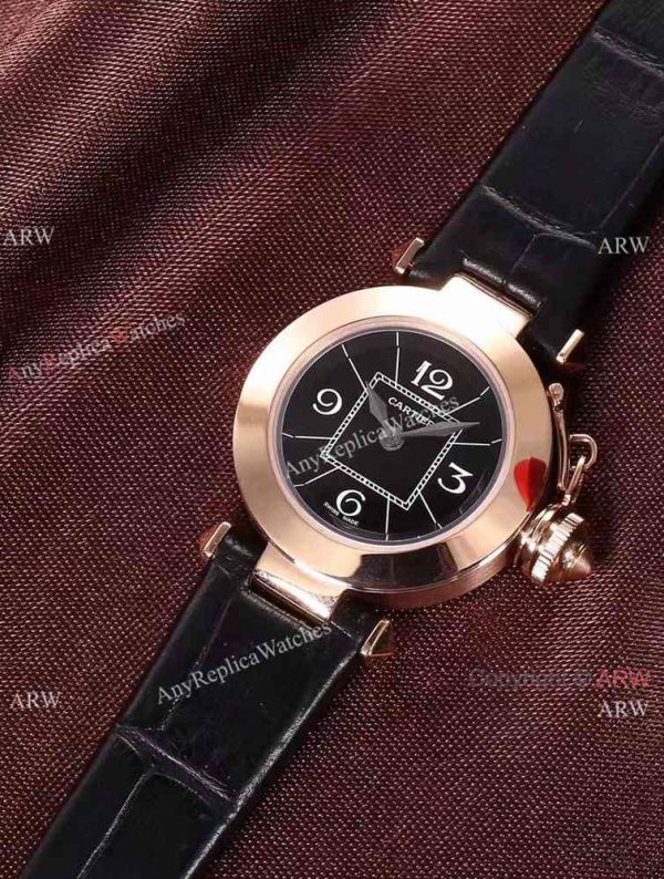 Knock off Cartier Pasha Ladies 28MM Watch Rose Gold Pink Version Knock off Cartier Pasha Ladies 28MM Watch Rose Gold Pink Version