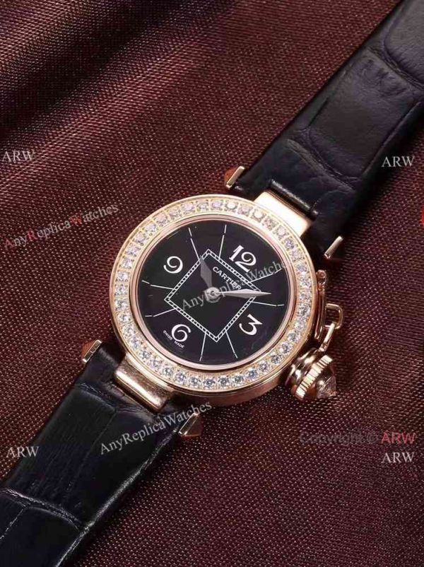 Wholesale Price Replica Cartier Pasha Lady Watch Rose Gold Case Blue Version Wholesale Price Replica Cartier Pasha Lady Watch Rose Gold Case Blue Version