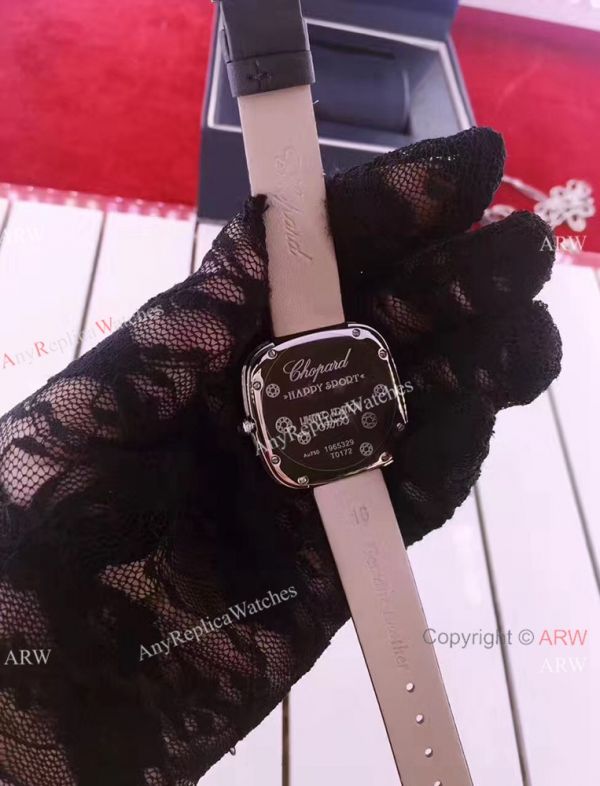 Swiss Quartz Happy Dreams Chopard Lady Watch Pink Leather Rose Gold Swiss Quartz Happy Dreams Chopard Lady Watch Pink Leather Rose Gold