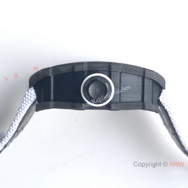 Swiss Quality Richard Mille RM35-02 Carbon White Strap Watch Knock off Swiss Quality Richard Mille RM35-02 Carbon White Strap Watch Knock off