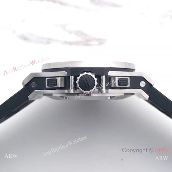 New Replica Hublot Big Bang 44mm Watch SS Black Dial 4100 Swiss Grade New Replica Hublot Big Bang 44mm Watch SS Black Dial 4100 Swiss Grade
