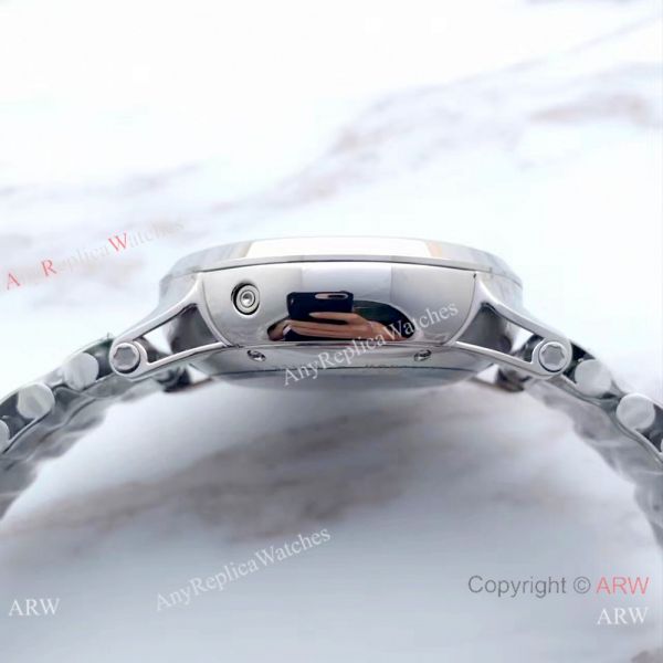Swiss Fake Montblanc TimeWalker Stainless Steel Black Face Rose Gold Markers Watch Swiss Fake Montblanc TimeWalker Stainless Steel Black Face Rose Gold Markers Watch
