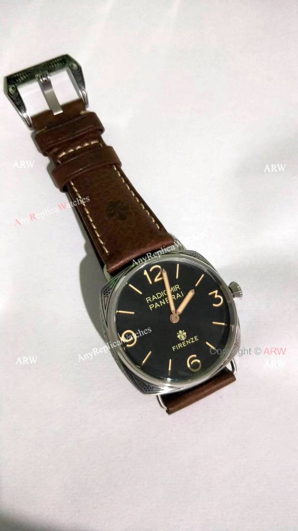 New Replica Panerai Radiomir Firenze PAM00672 Watch Brown Leather Band New Replica Panerai Radiomir Firenze PAM00672 Watch Brown Leather Band