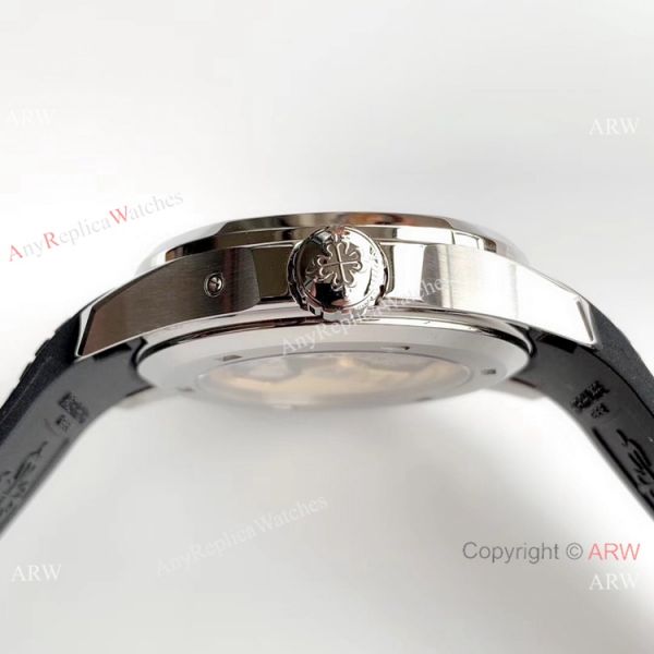 (GR) Swiss Copy Patek Philippe Aquanaut Travel Time SS Black Dial Watch 40mm (GR) Swiss Copy Patek Philippe Aquanaut Travel Time SS Black Dial Watch 40mm
