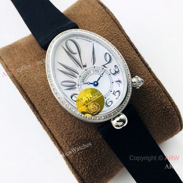 Swiss 1:1 Copy Breguet Reine De Naples Watches Diamond Bezel Swiss 1:1 Copy Breguet Reine De Naples Watches Diamond Bezel