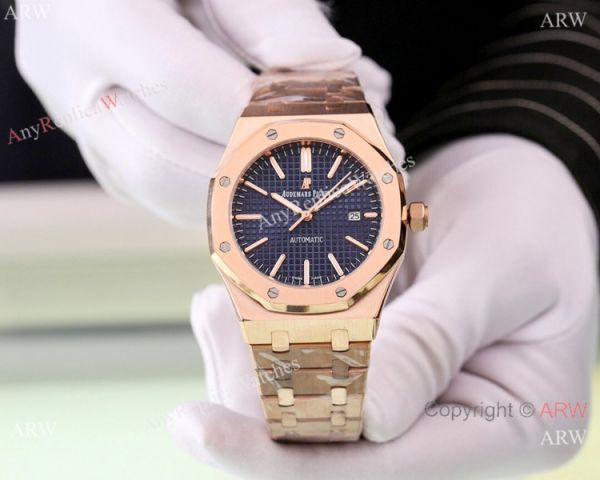 Solid Black Audemars Piguet Royal Oak Replica Watches 46mm Solid Black Audemars Piguet Royal Oak Replica Watches 46mm
