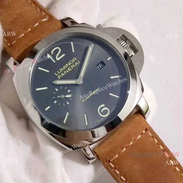 2019 New Panerai PAM 904 Luminor Due Watch Gray Rhodium Dial 2019 New Panerai PAM 904 Luminor Due Watch Gray Rhodium Dial