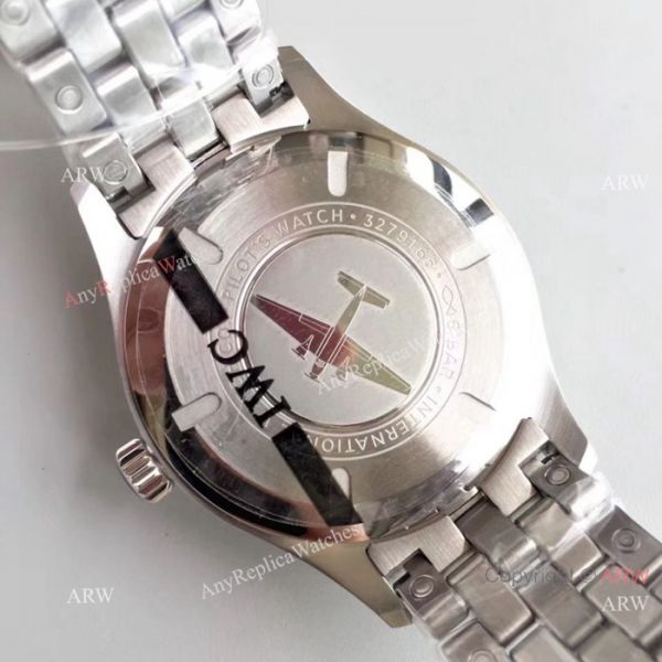 Swiss Grade IWC Mark XVIII Replica Watch Stainless Steel Black Dial Swiss Grade IWC Mark XVIII Replica Watch Stainless Steel Black Dial