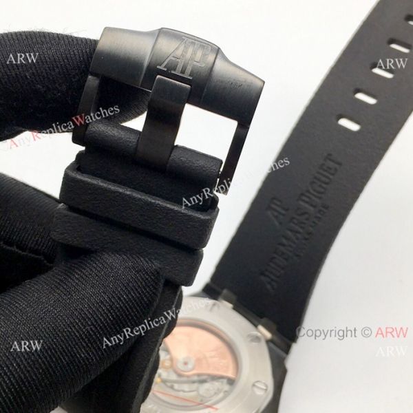 Fake Audemars Piguet Royal Oak Offshore Diver Men Watches All Black 42mm Fake Audemars Piguet Royal Oak Offshore Diver Men Watches All Black 42mm