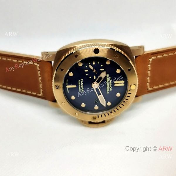 Best Replica Panerai Luminor Submersible ROSE GOLD Black Dial Watch PAM 671 Best Replica Panerai Luminor Submersible ROSE GOLD Black Dial Watch PAM 671
