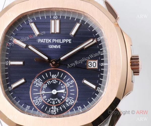 Swiss Replica Patek Philippe Nautilus 7750 Two Tone Rose Gold Watches Swiss Replica Patek Philippe Nautilus 7750 Two Tone Rose Gold Watches