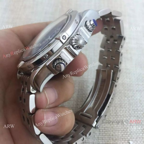 Breitling Chronomat B01 Watches Stainless Steel Dark Blue Dial Breitling Chronomat B01 Watches Stainless Steel Dark Blue Dial