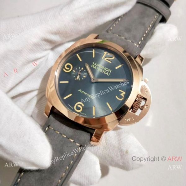 Newest Replica Panerai Luminor Due Rose Gold Watch PAM00677 Newest Replica Panerai Luminor Due Rose Gold Watch PAM00677