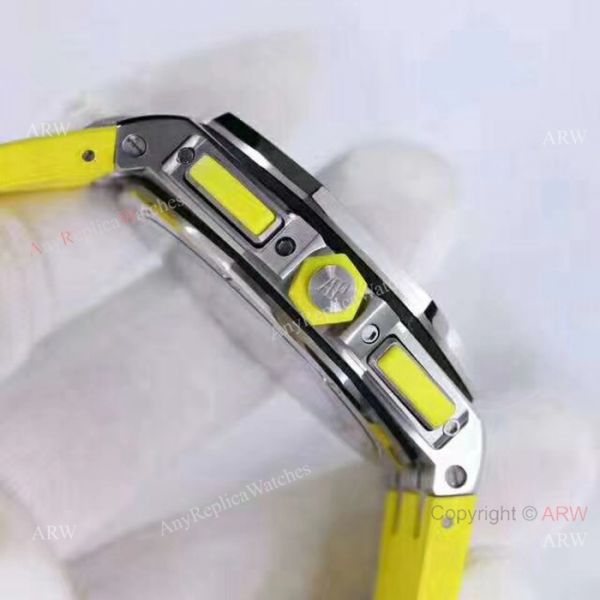 NEW Replica Audemars Piguet Royal Oak Offshore Watches SS Yellow Dial NEW Replica Audemars Piguet Royal Oak Offshore Watches SS Yellow Dial