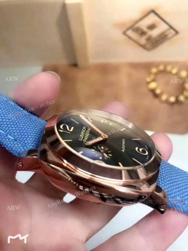 Panerai Luminor Watches Rose Gold Gray Face 44mm Panerai Luminor Watches Rose Gold Gray Face 44mm