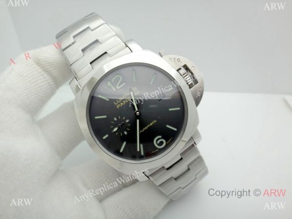 AAA Copy Panerai Luminor Due Stainless Steel Gray Dial Watch / Panerai PAM 904 AAA Copy Panerai Luminor Due Stainless Steel Gray Dial Watch / Panerai PAM 904