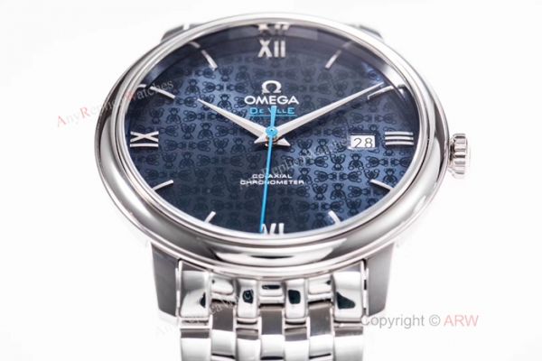 2019 Copy Omega De Ville Prestige Orbis Stainless Steel Blue Dial Swiss 2892 Watch 2019 Copy Omega De Ville Prestige Orbis Stainless Steel Blue Dial Swiss 2892 Watch