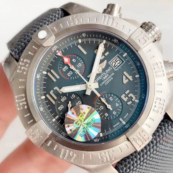 Swiss Replica Breitling Avenger Bandit Valjoux7750 Watch Military Watch strap Swiss Replica Breitling Avenger Bandit Valjoux7750 Watch Military Watch strap