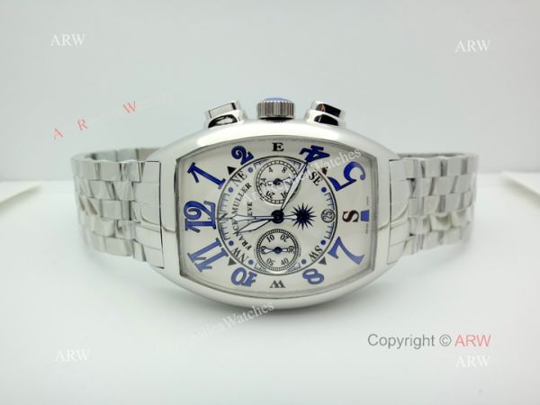 New Replica Franck Muller Cintree Curvex Stainless Steel Chronograph watch New Replica Franck Muller Cintree Curvex Stainless Steel Chronograph watch