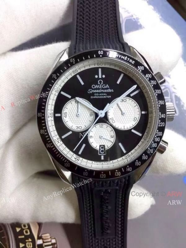Best Replica Omega Speedmaster Racing Watches SS Blue Dial Best Replica Omega Speedmaster Racing Watches SS Blue Dial