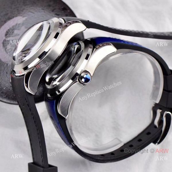 Best Replica CORUM Bubble Skeleton Watch SS Black Rubber Strap Best Replica CORUM Bubble Skeleton Watch SS Black Rubber Strap