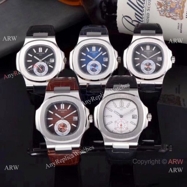 Copy Patek Philippe Nautilus White Face Travel Time Automatic Watches Copy Patek Philippe Nautilus White Face Travel Time Automatic Watches