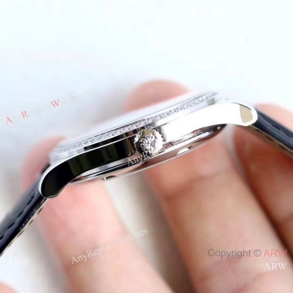 Swiss Grade Patek Philippe Calatrava 5296G-010 Copy Watches Black Dial Swiss Grade Patek Philippe Calatrava 5296G-010 Copy Watches Black Dial