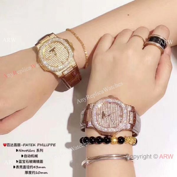 Copy Patek Philippe Nautilus Jumbo 5719 Watch Patek Philippe Iced Out watch Copy Patek Philippe Nautilus Jumbo 5719 Watch Patek Philippe Iced Out watch