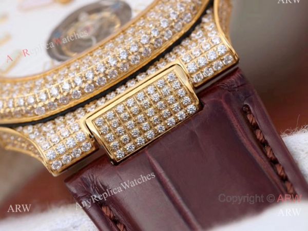 Swiss Copy Patek Philippe Nautilus Jumbo R8 Iced Out Full Diamond Watch Swiss Copy Patek Philippe Nautilus Jumbo R8 Iced Out Full Diamond Watch
